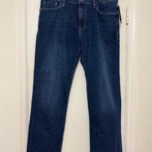 Mavi Dark Blue Straight Leg Jeans
